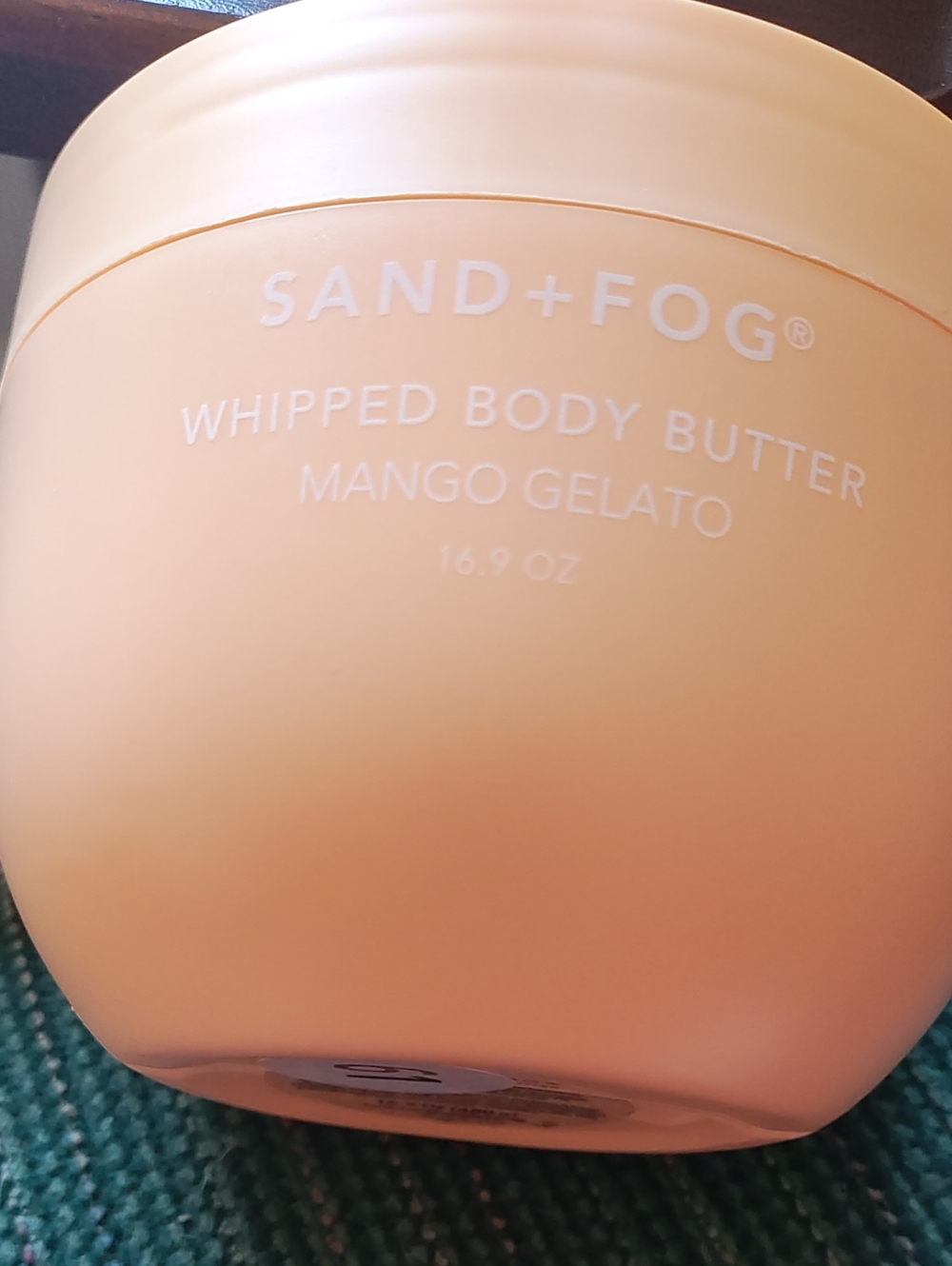 SAND+FOG Mango Gelato Whipped Body Butter - 16.90z